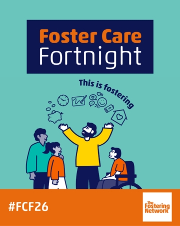 Foster Care Fortnight graphic